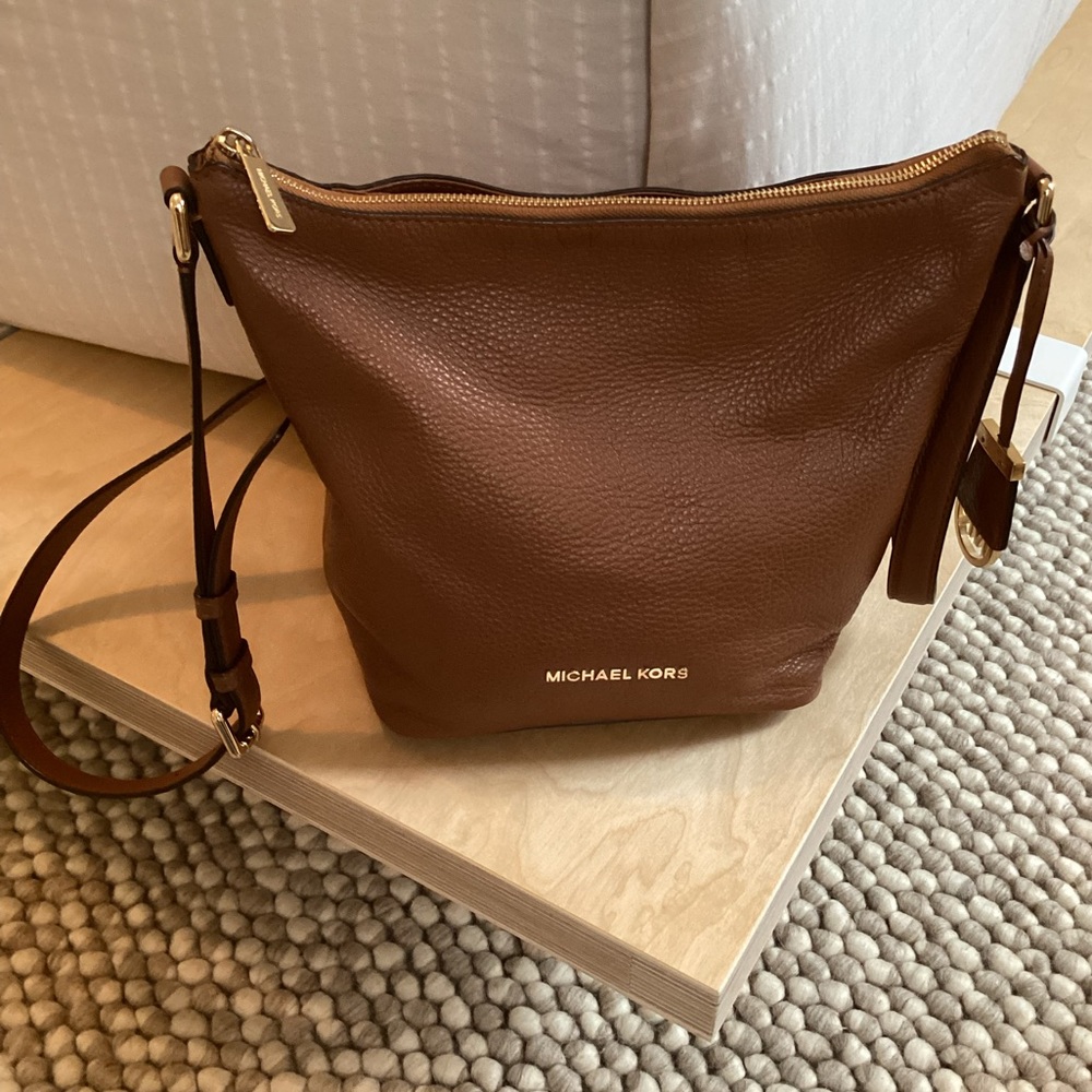 Michael Kors Leather Crossbody Bag